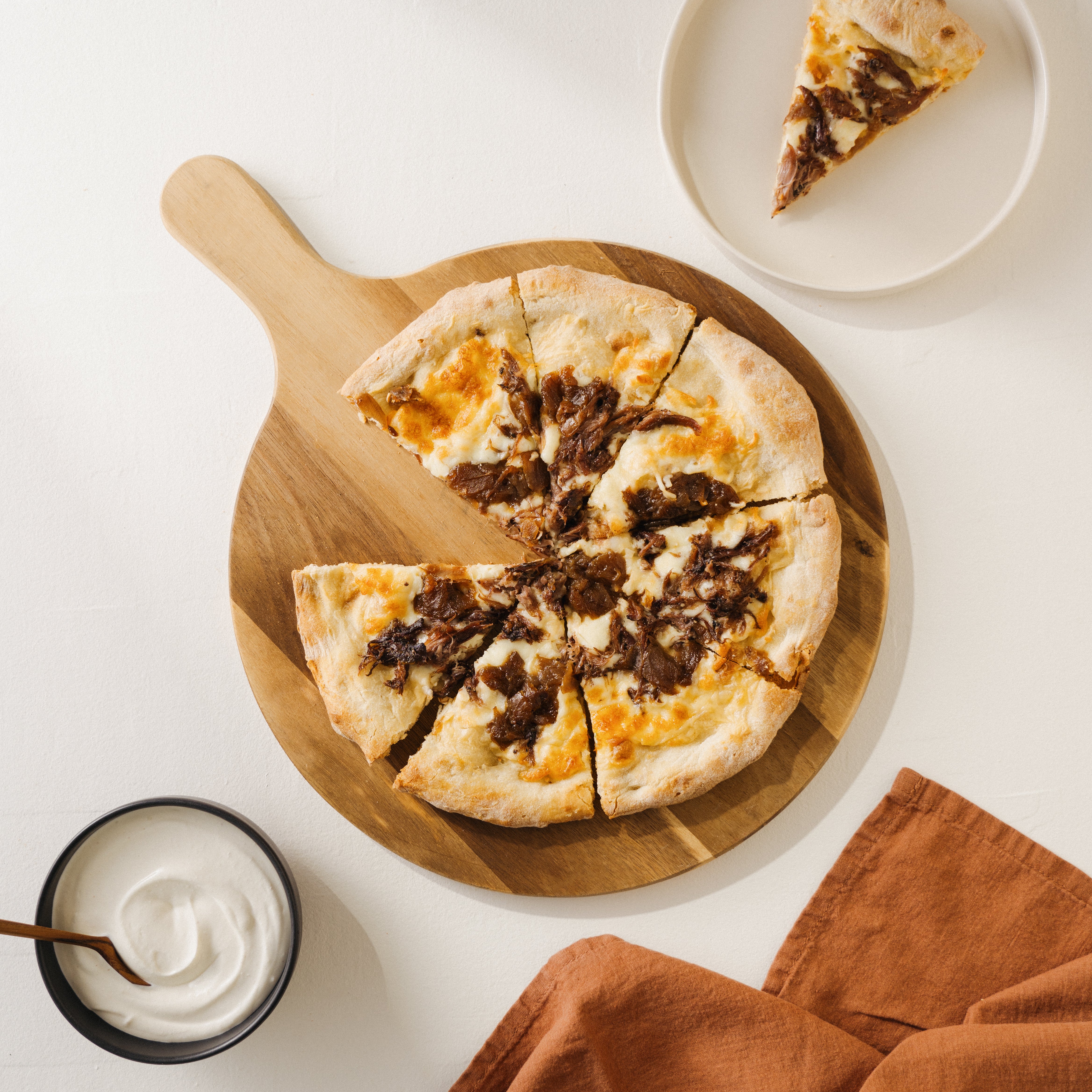 Pizza oie effilochée (L'Authentique)