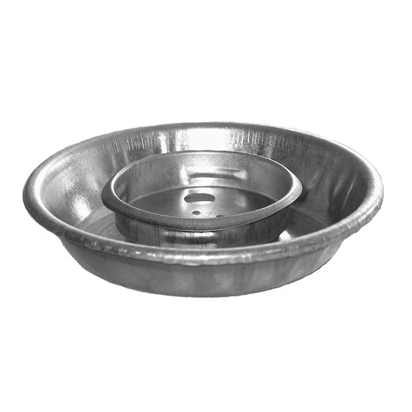 Abreuvoir en métal pour pot Mason