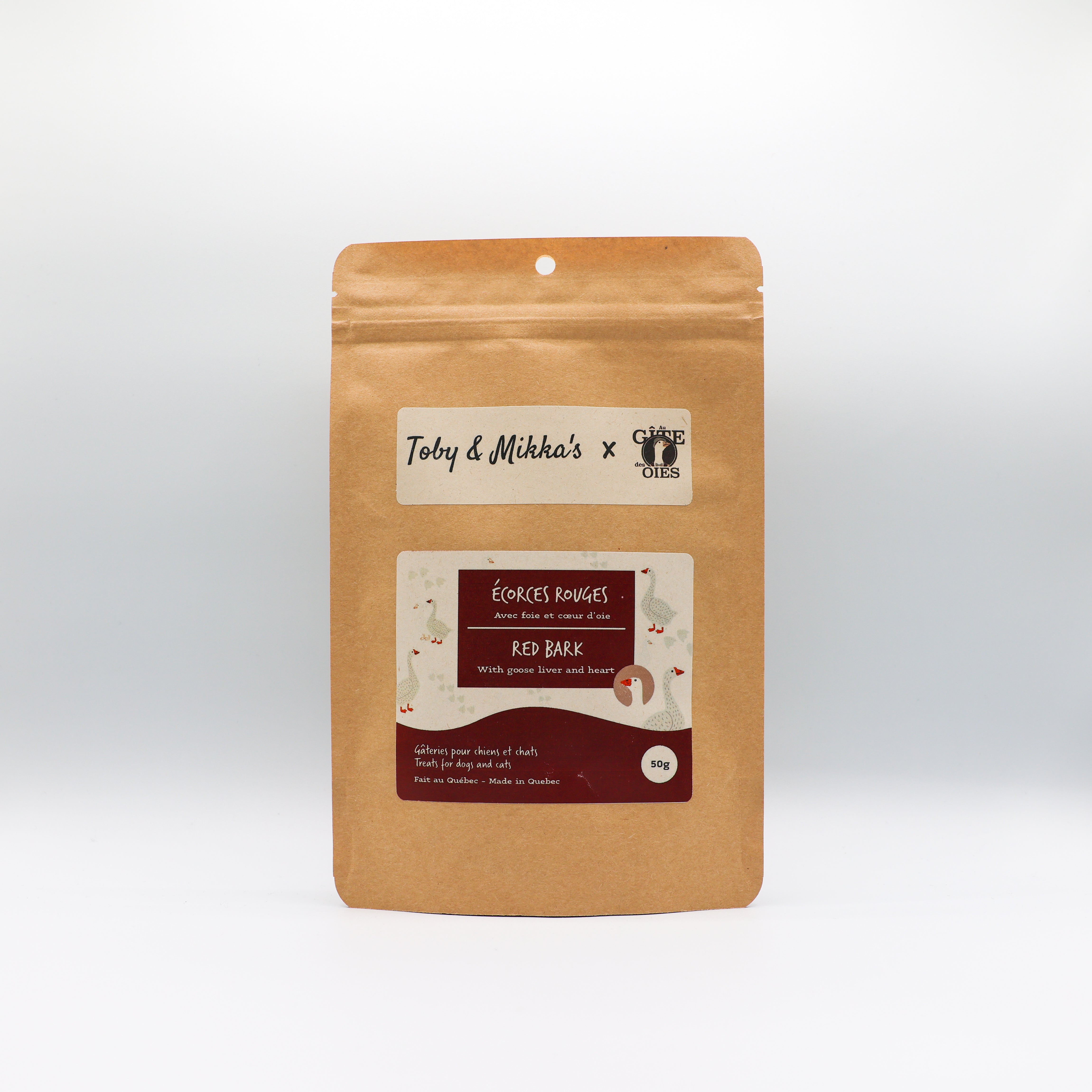 Gâteries à l'oie pour chiens et chats