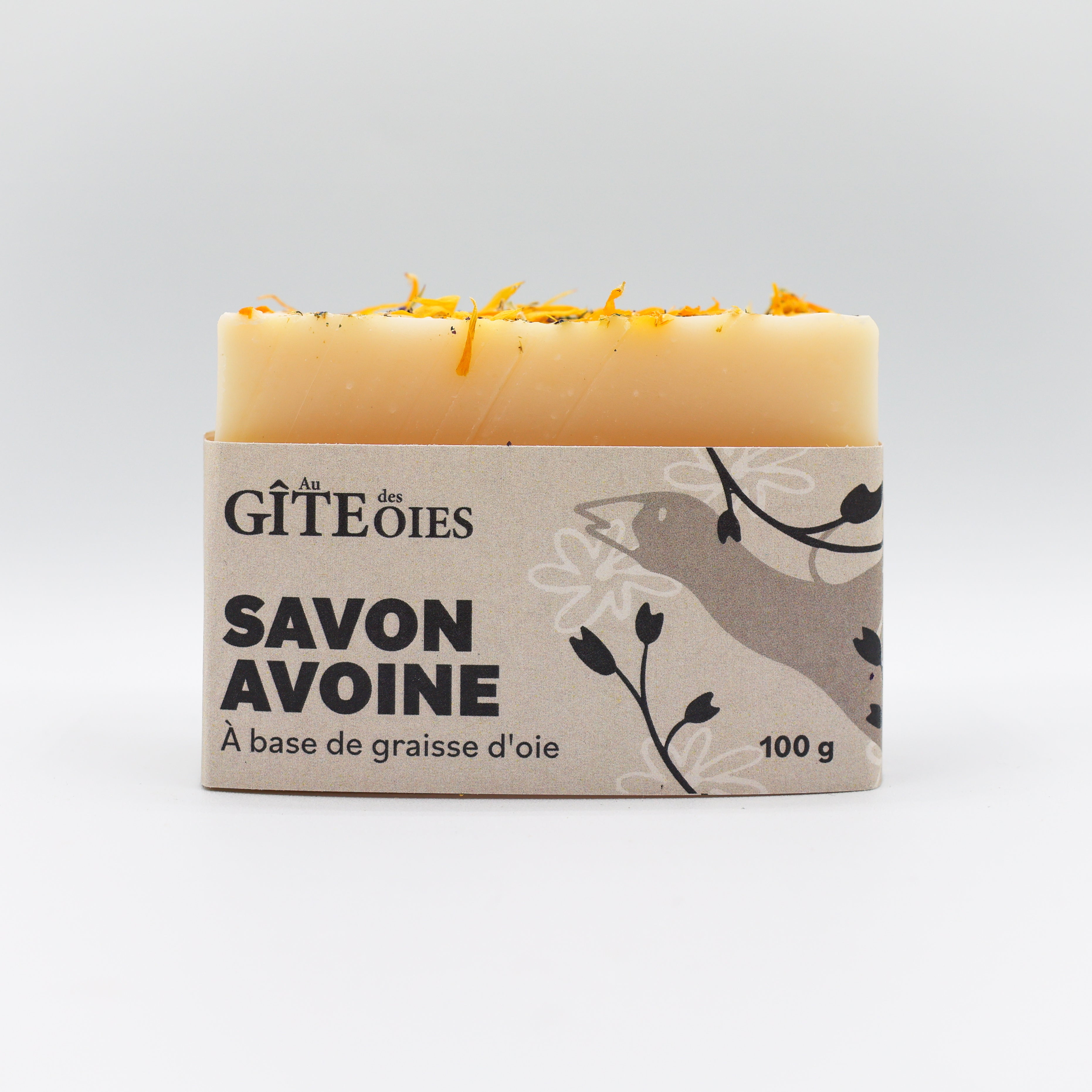Savon graisse d'oie et avoine