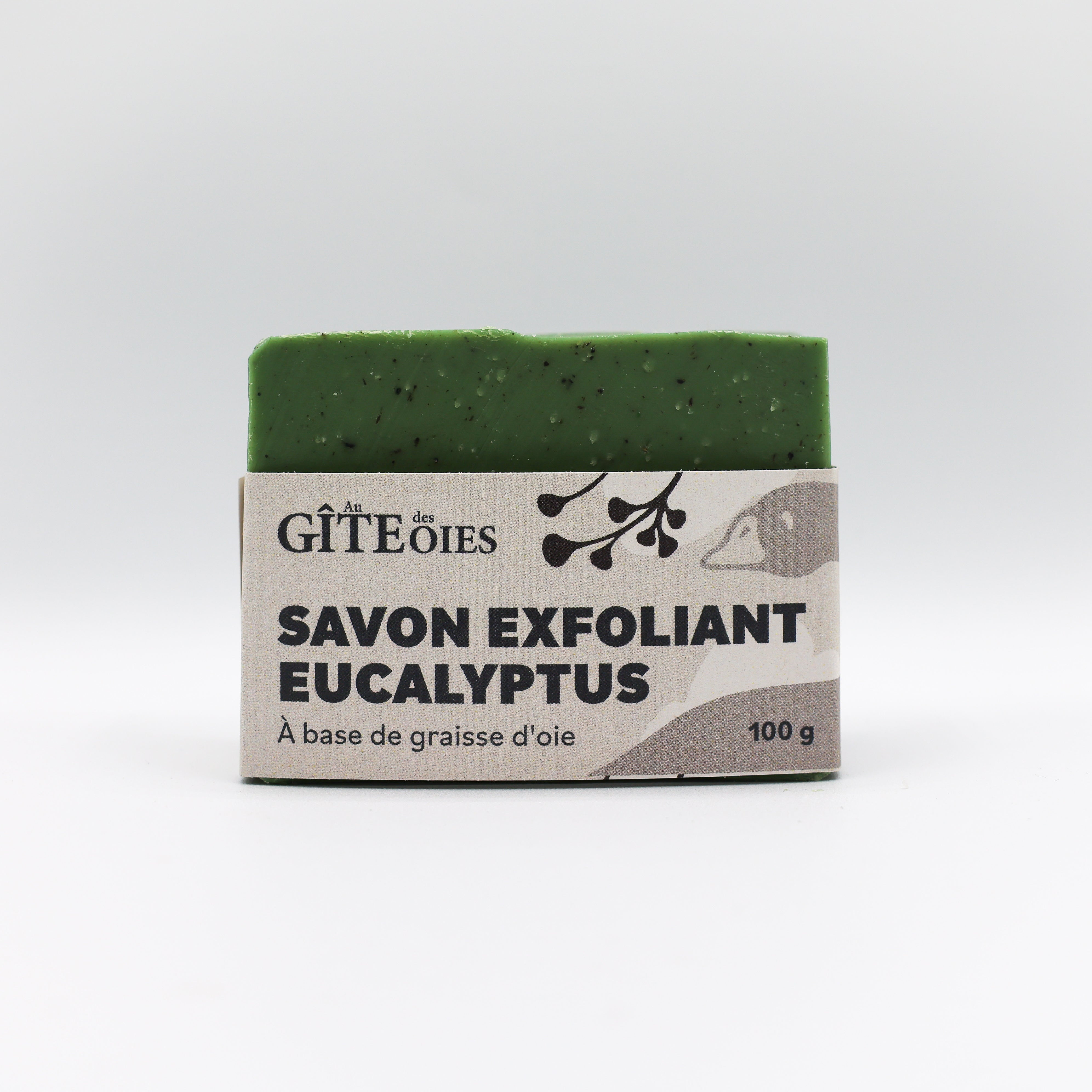 Exfoliant graisse d'oie et eucalyptus