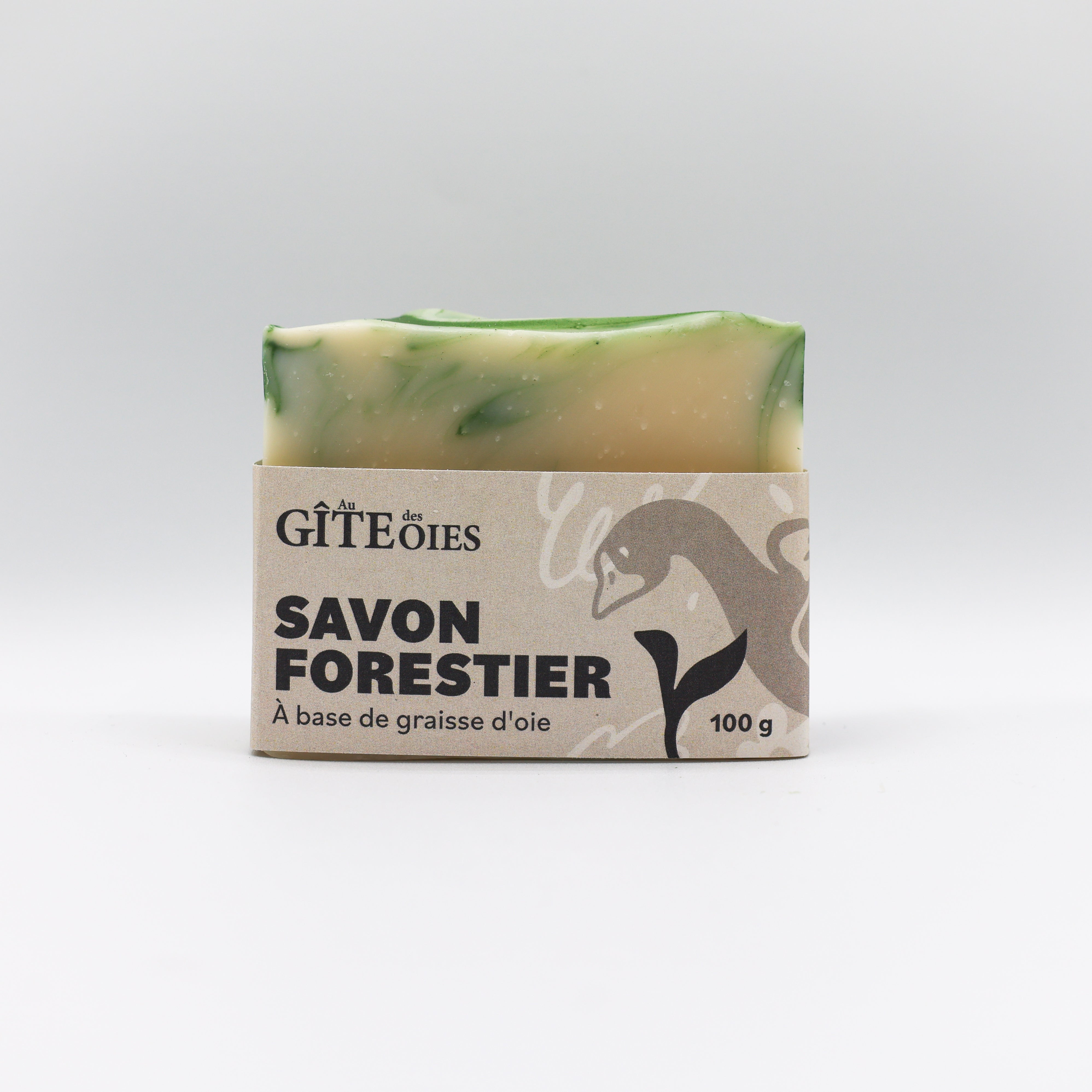 Savon graisse d'oie forestier