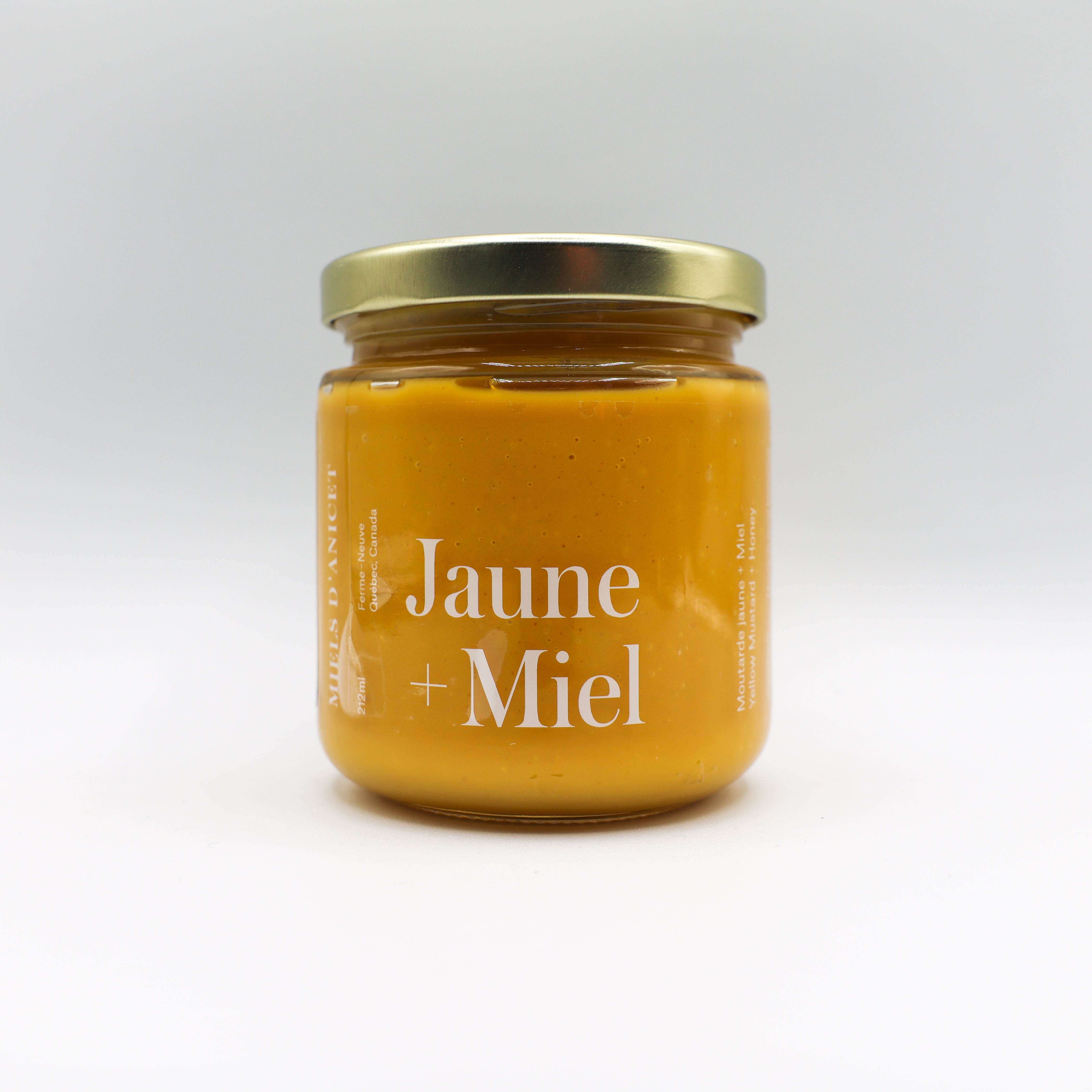 Moutarde jaune biologique + miel