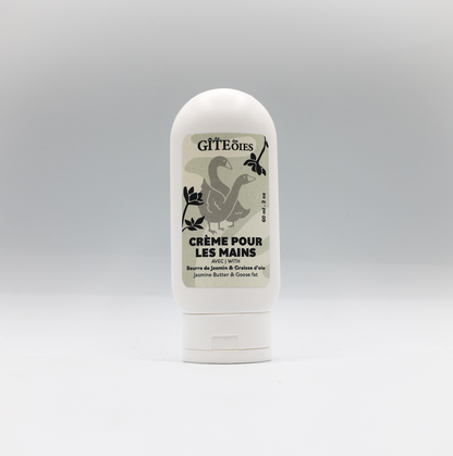 Crème à main à la graisse d'oie et jasmin