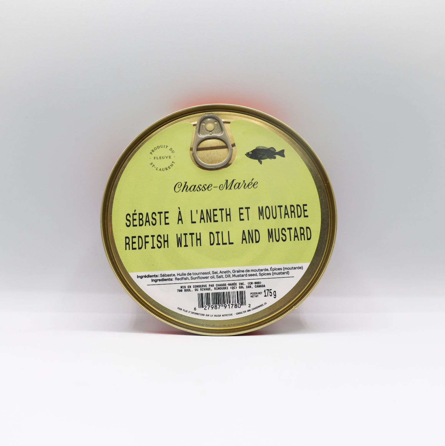 Sébaste à l'aneth et moutarde